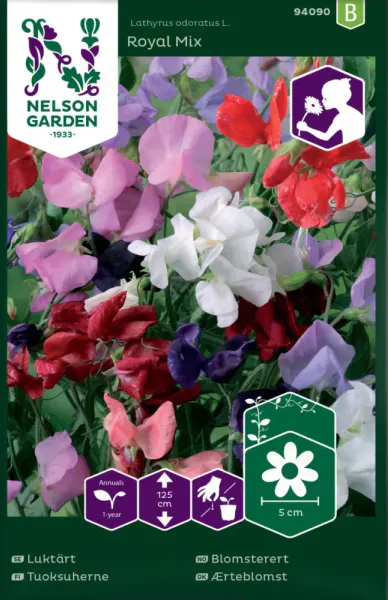 Blomsterert, Royal, blandede farger