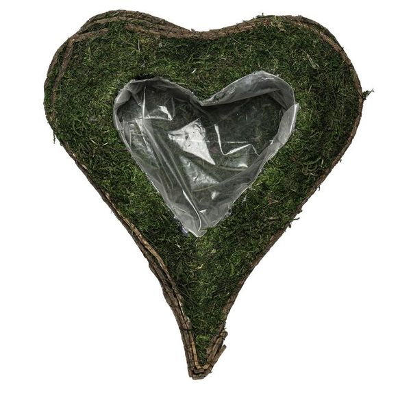 MOSS/KORG GR&Ouml;N HJ&Auml;RTA L28CM B22CM H7CM