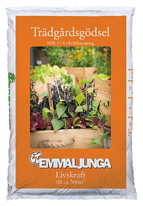 Hovedbilde Emmaljunga Hagegjødsel NKP 11-5-18+M 10kg