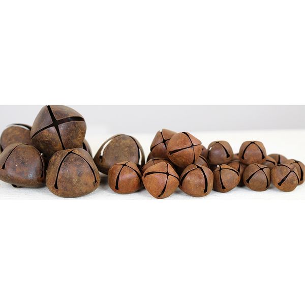 Bjällror I Påse (24) - Brown 2,5cm