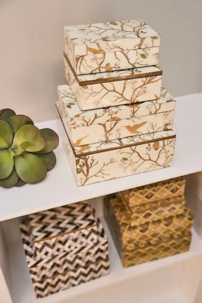 &AElig;sker s/2 fugl 20x13x6 MDF Liten