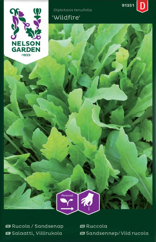 Ruccola 'Wildfire', Utgått på dato 50%